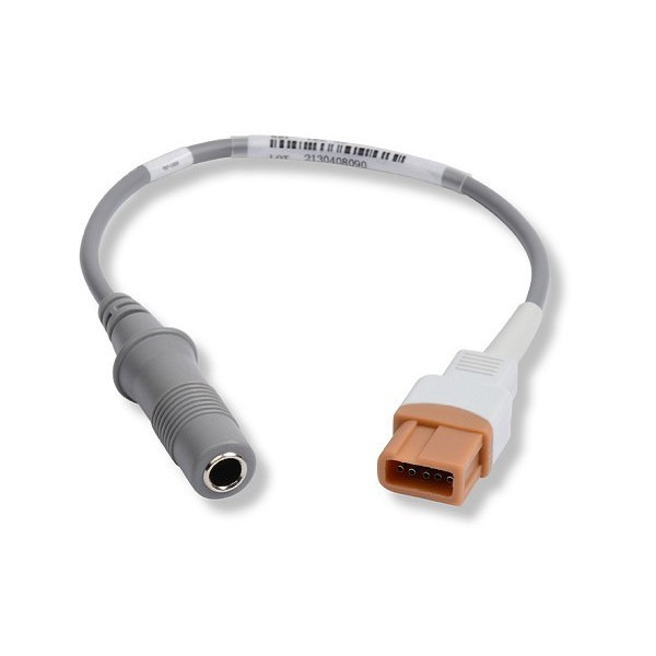 Cables & Sensors Spacelabs Compatible Temperature Adapter - Female Mono Plug Connector DSL-AD0